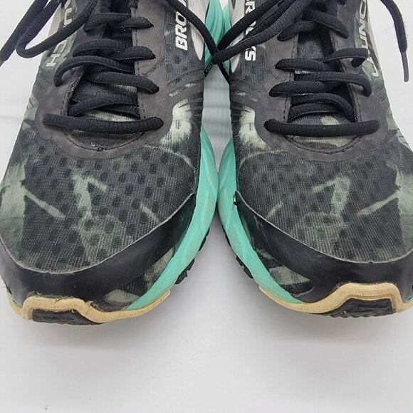 Brooks Sneakers Launch 3 Women’s Running Training Shoes Size 9.5 Black/Teal‎ - Picture 4 of 8